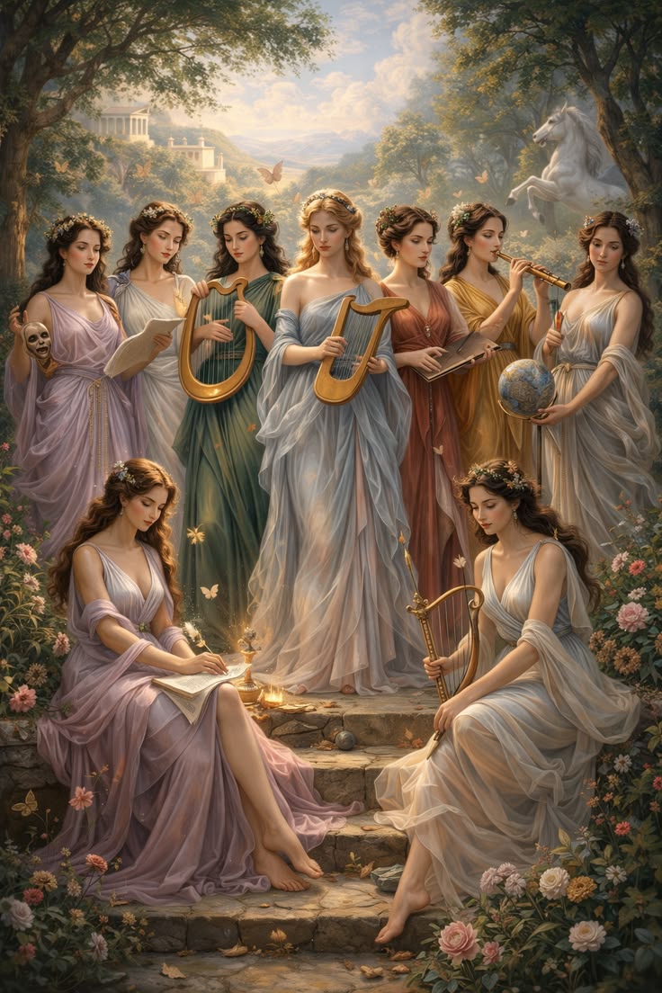 Sunt condamnat să am harem de muze